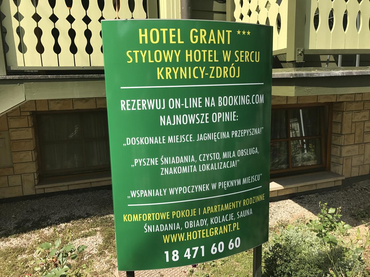 Hotel Grant Krynica Zdroj Luaran gambar